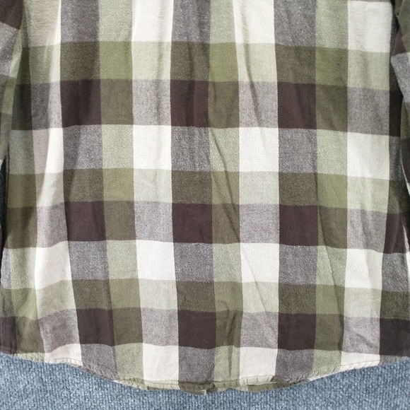 Gander Mountain Guide Series Mens Button-Up Shirt Multi Small Check Pockets - Picture 7 of 12